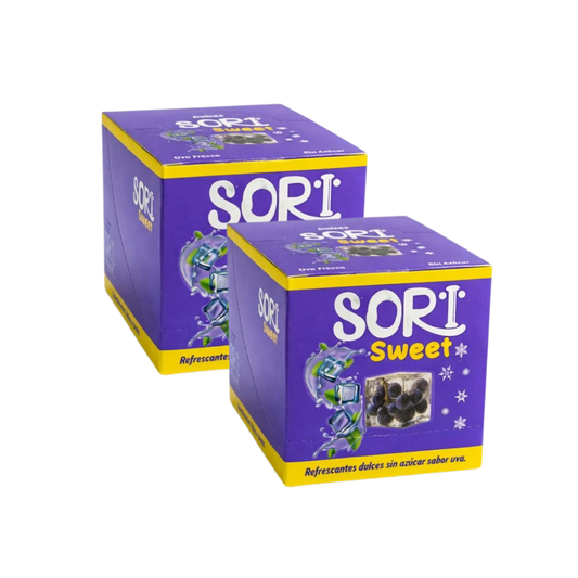 Pack Sori Sweet Display Uva Fresca x 12