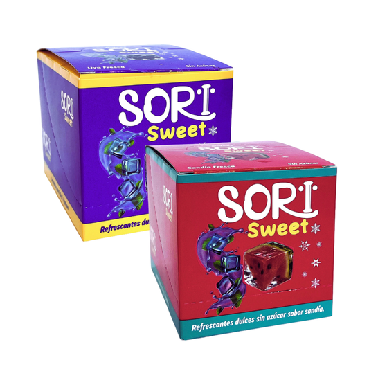 Pack Sori Sweet Display Uva Fresca - Sandia x 12