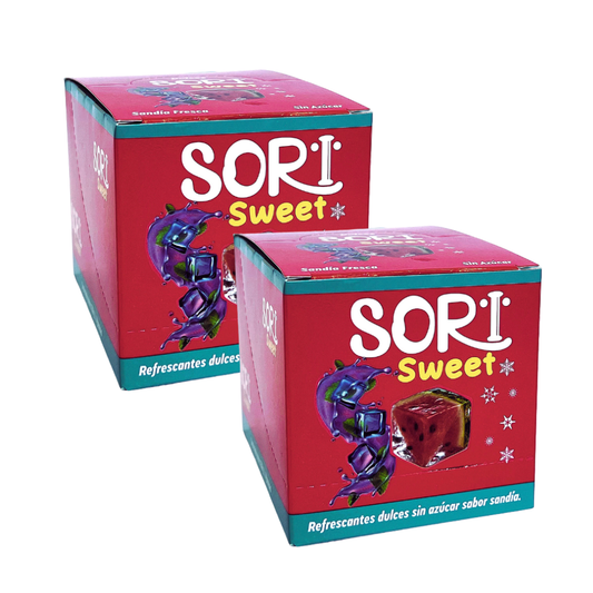 Pack Sori Sweet Display Sandia Fresca x 12