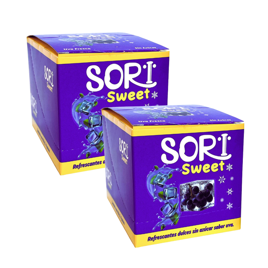 Pack Sori Sweet Display Uva Fresca x 12
