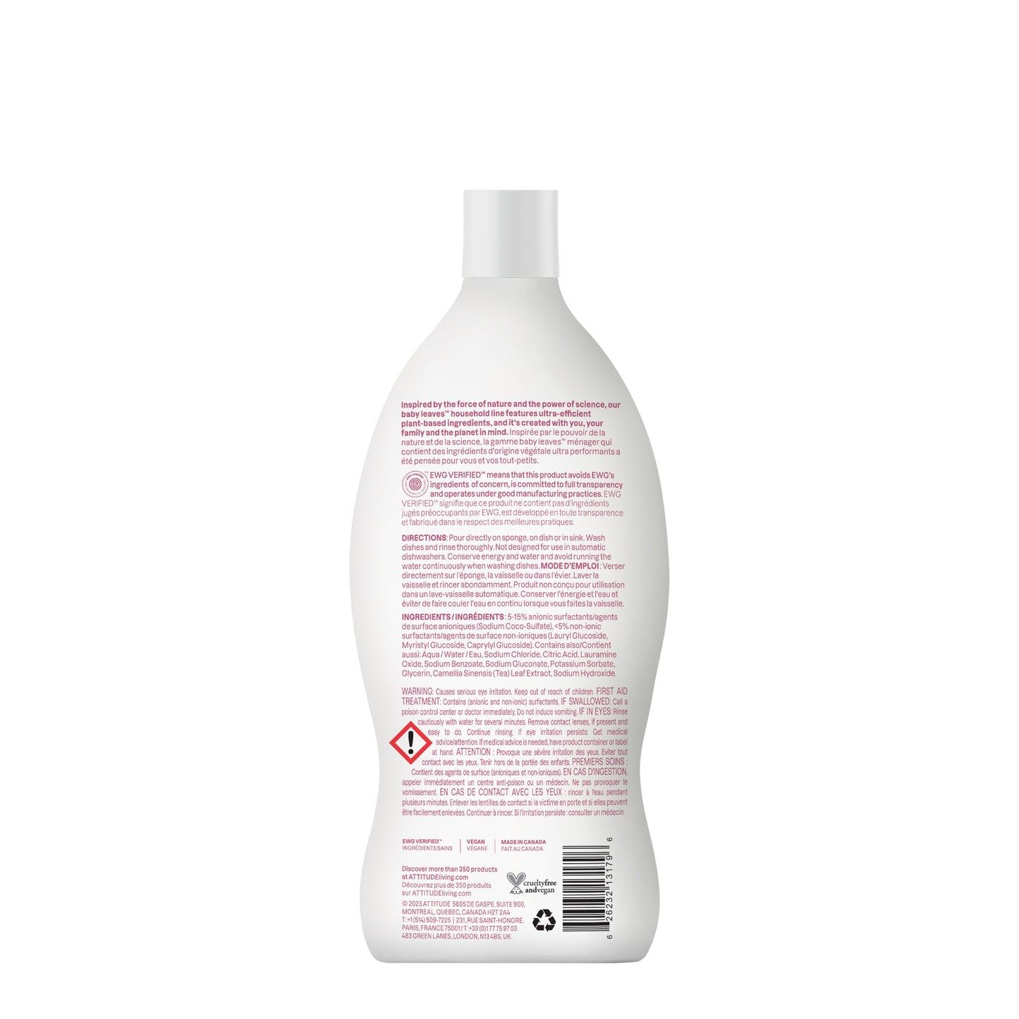 Baby Leaves Detergente Productos Del Bebe 700 ML